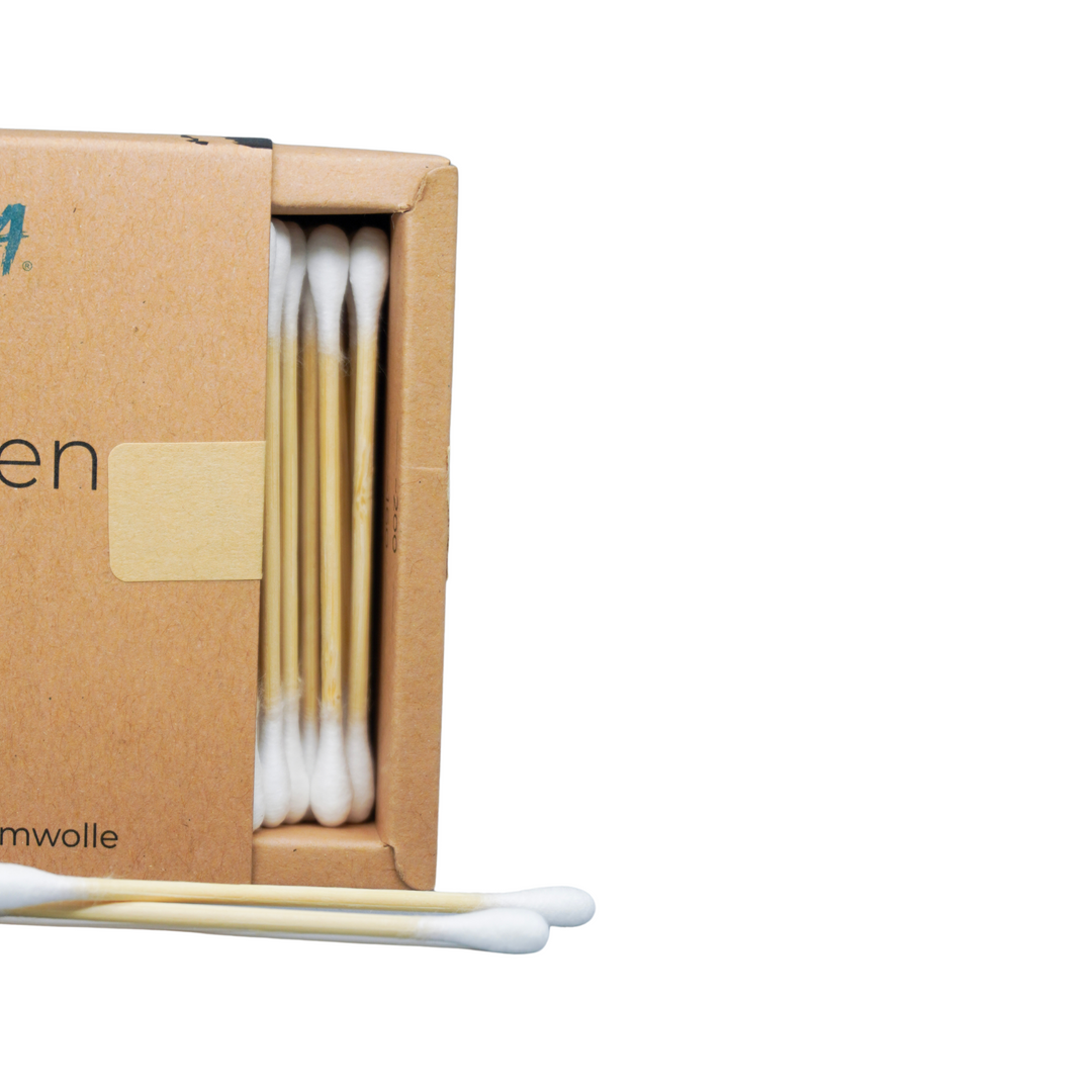 Bambus-Wattestäbchen