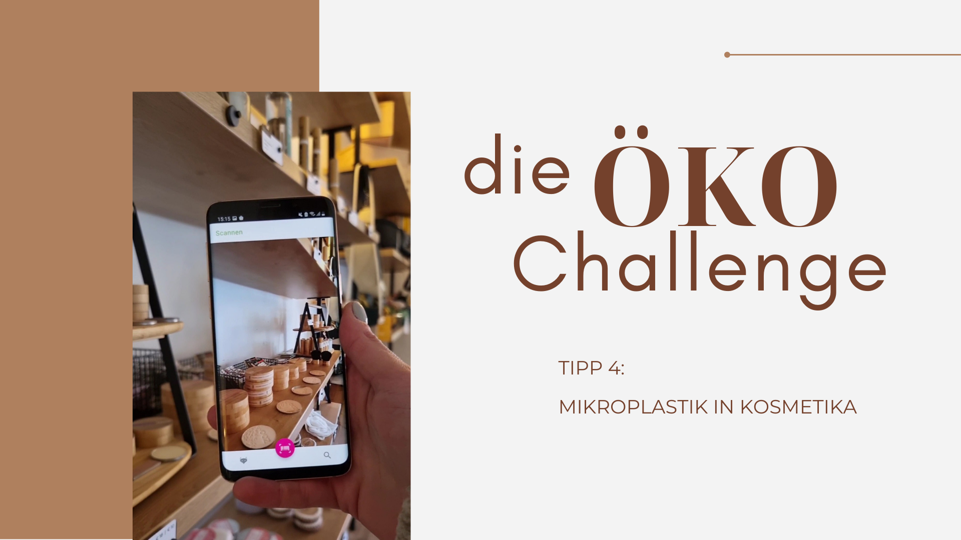 Die ÖKO-Challenge - Tipp 4: Mikroplastik in Kosmetika