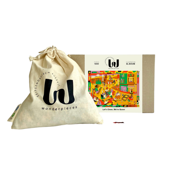 Let‘s cheer, we‘re queer - 1000 Teile Puzzle