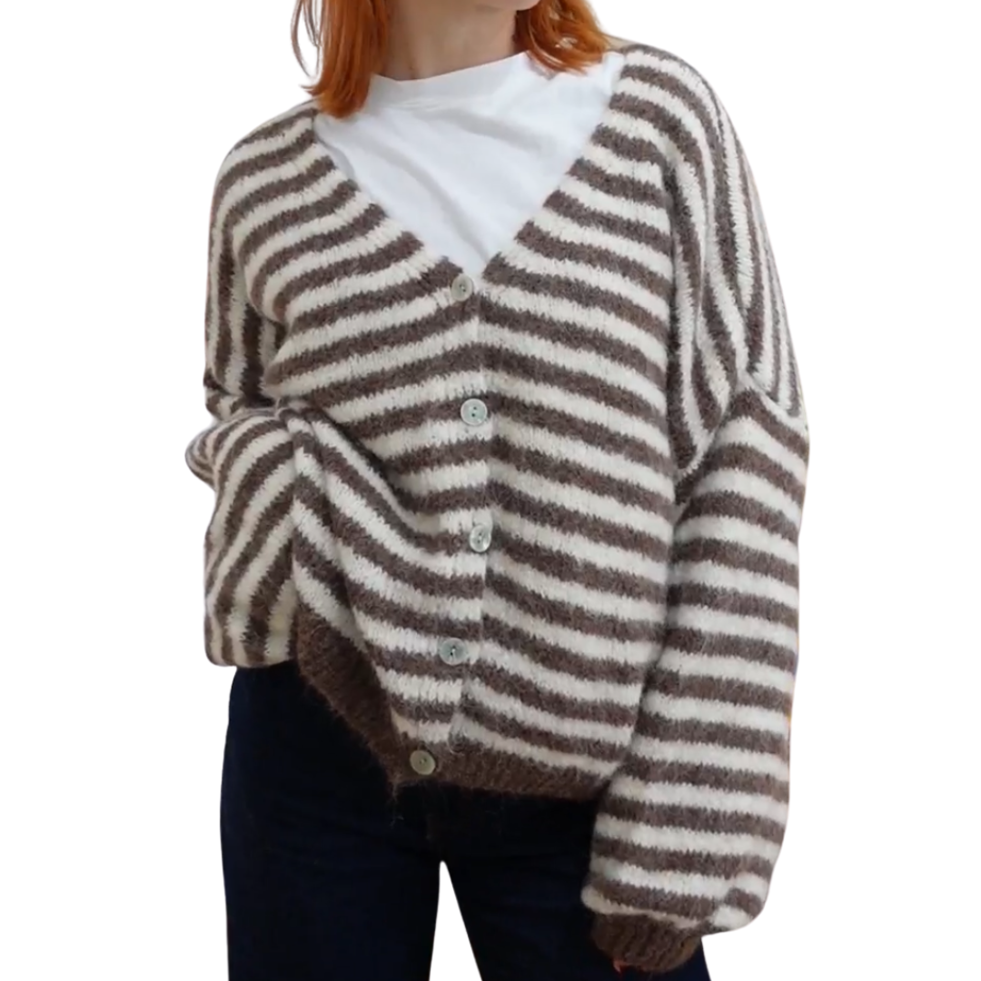 Cardigan "BELLA Stripes"