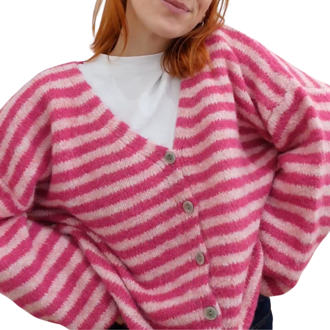 Cardigan "BELLA Stripes"