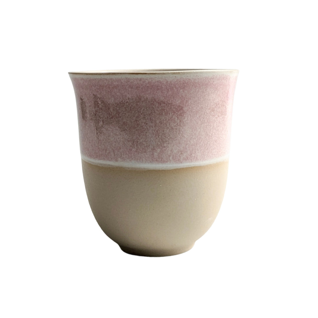 Keramikbecher "rosa"