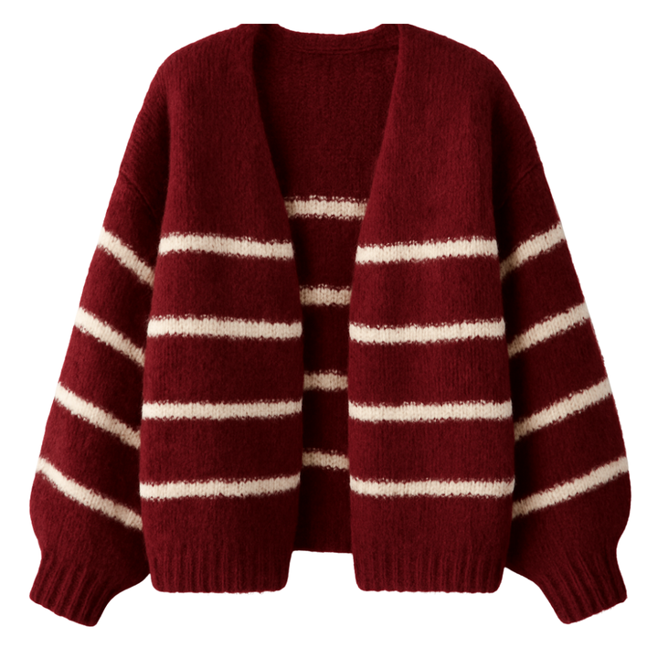 Striped Wool Vest – made in Italy