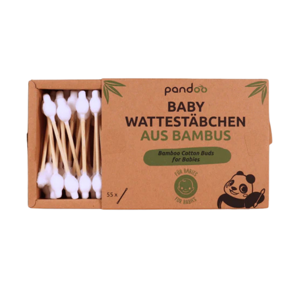 Sanfte & nachhaltige Baby-Wattestäbchen – Bambus & Bio-Baumwolle –  minimali.at