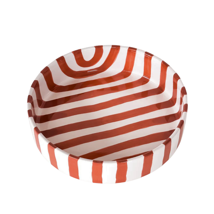 Keramikschale 22,5 cm – Große Salat- & Servierschale