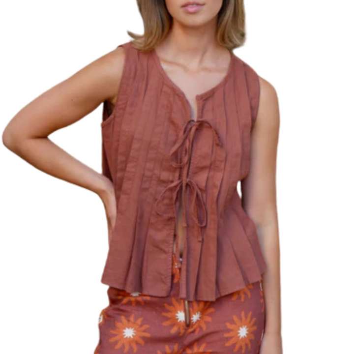 Leinen Top "GIGI"