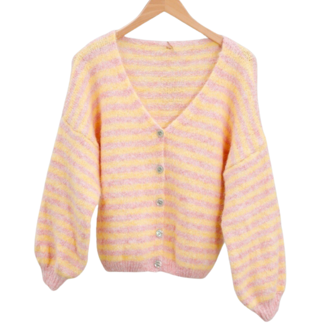 Cardigan "BELLA Stripes"