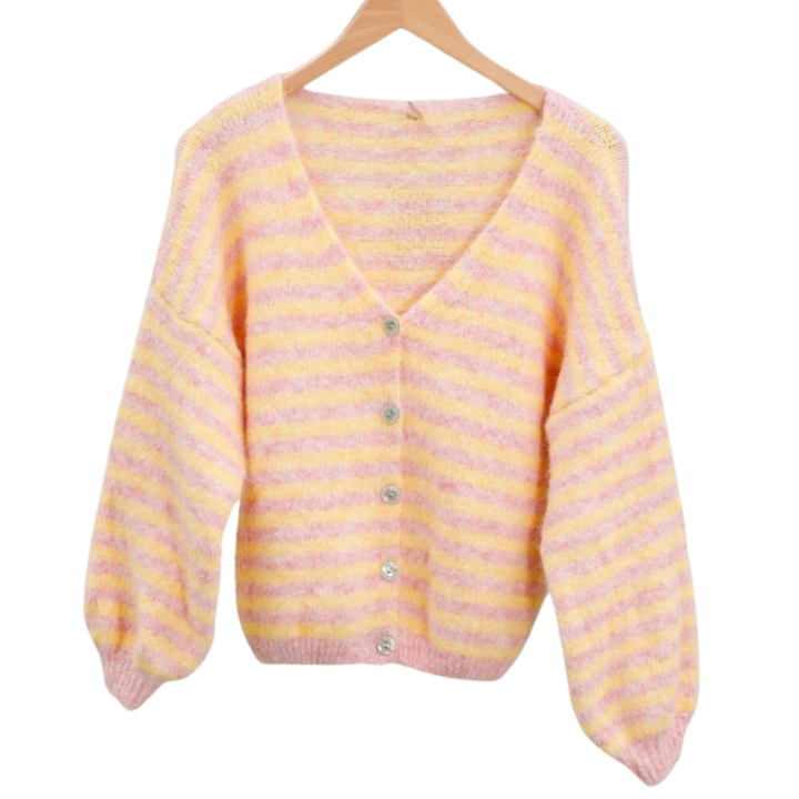 Cardigan "BELLA Stripes"