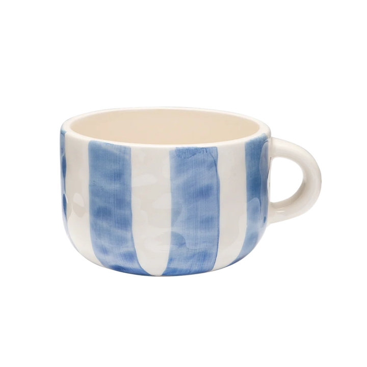 Tasse 450ml "Blue Stripes"