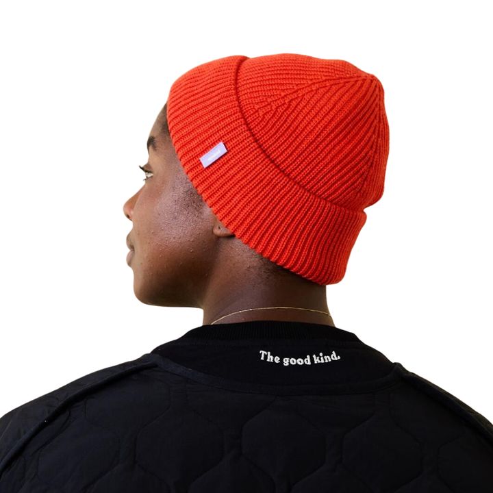 Beanie aus 100% Merinowolle