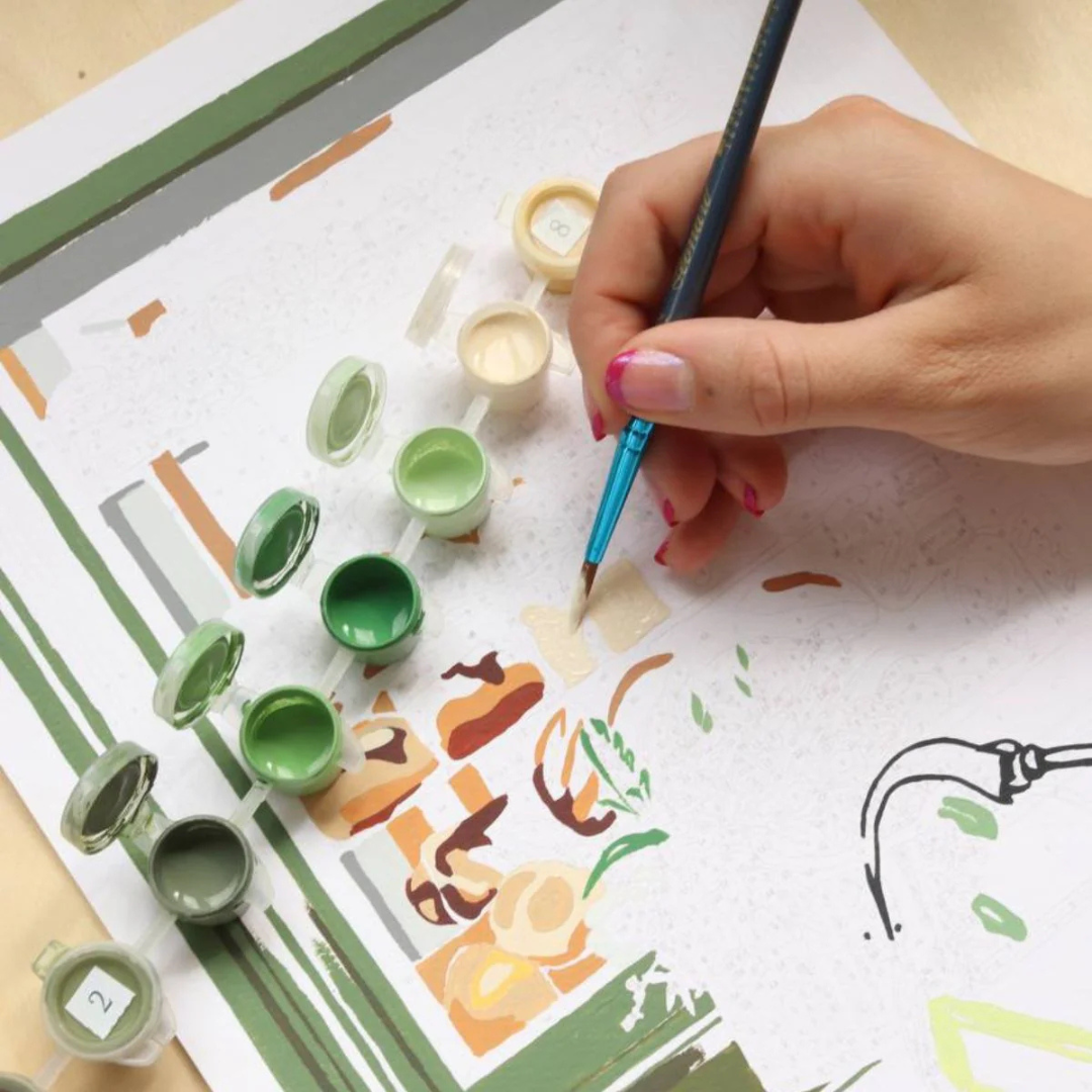 Malen nach Zahlen - "Backery"