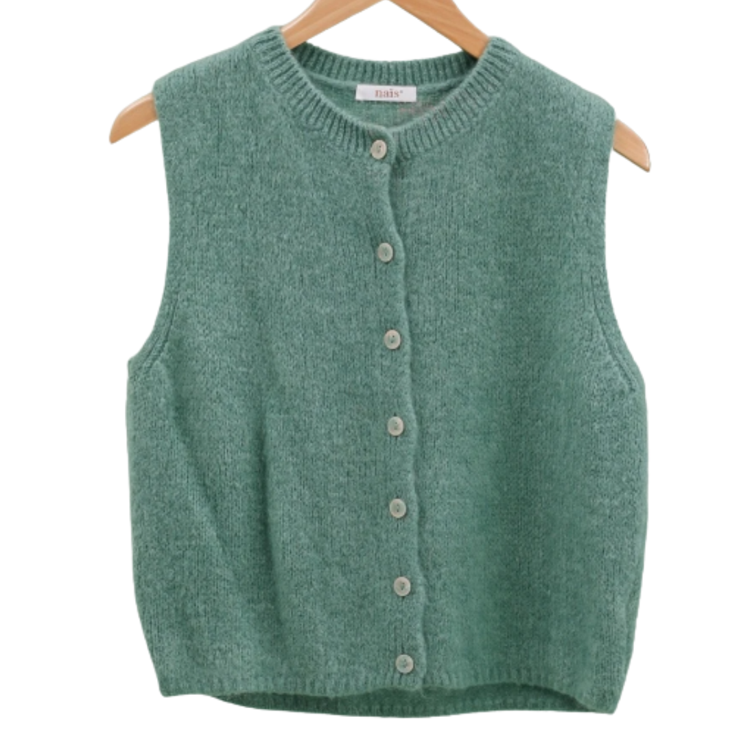 Luna Vest - Kid-Mohair & Wollmix