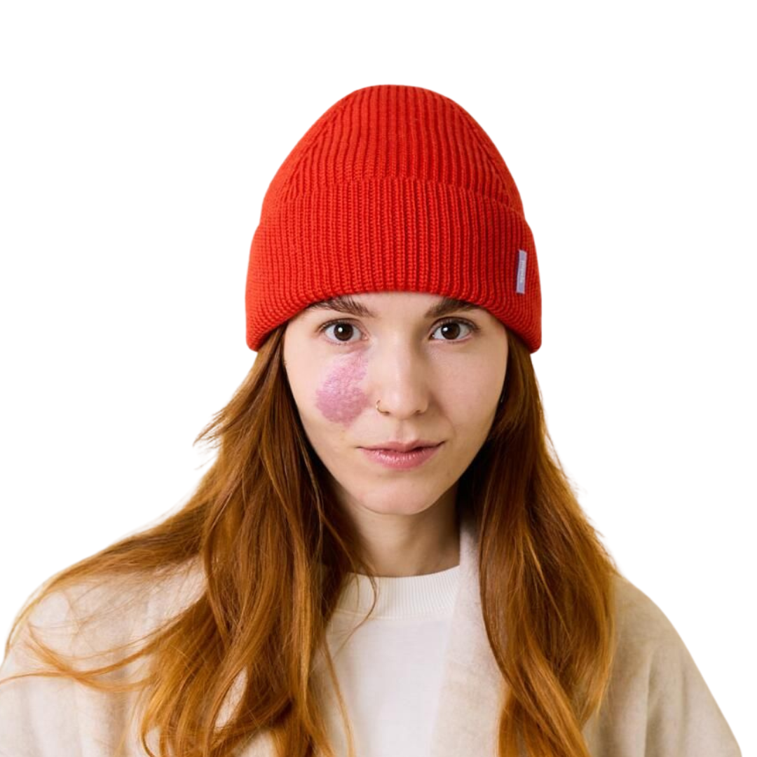 Beanie aus 100% Merinowolle