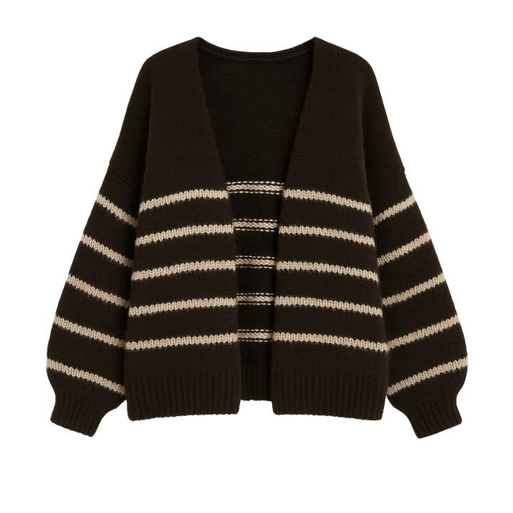 Striped Wool Vest – made in Italy
