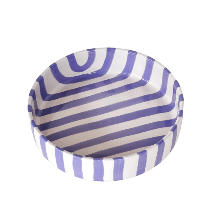 Keramikschale 22,5 cm – Große Salat- & Servierschale