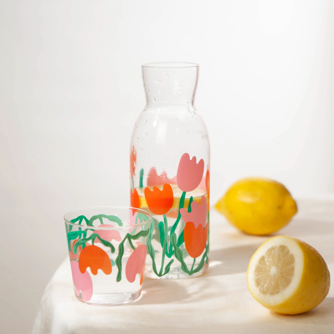 Karaffe + Glas SET