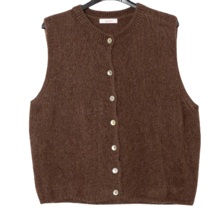 Luna Vest - Kid-Mohair & Wollmix