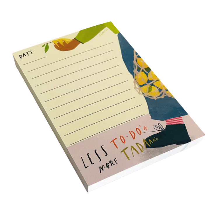 Notizblock - Less To-Dos, mehr Tadas