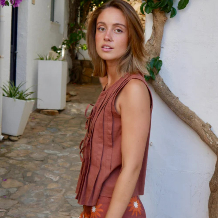 Leinen Top "GIGI"