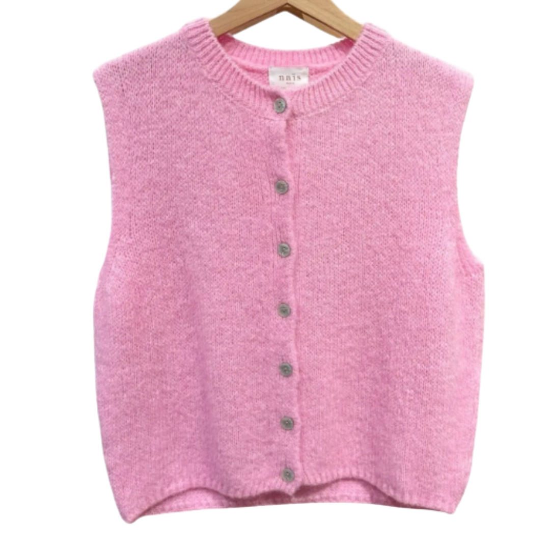 Luna Vest - Kid-Mohair & Wollmix