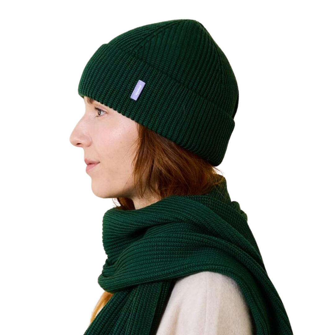 Beanie aus 100% Merinowolle