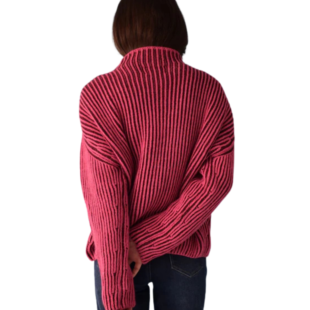 Pullover "RITA BURGUNDY"