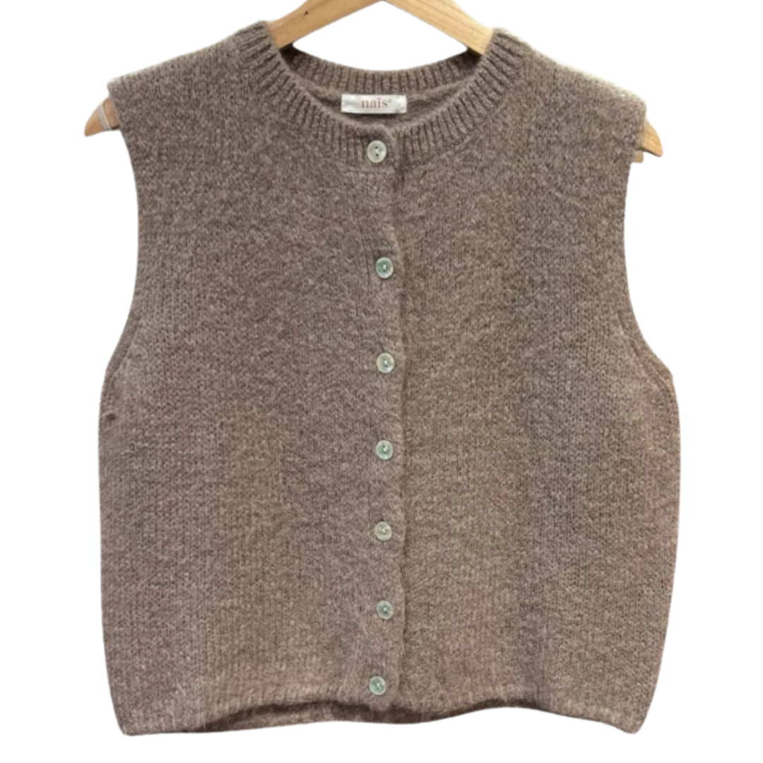 Luna Vest - Kid-Mohair & Wollmix