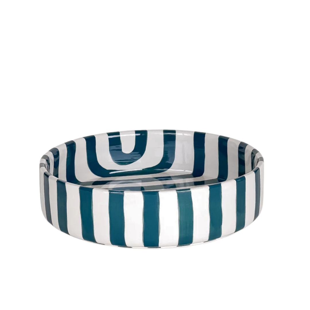 Keramikschale 22,5 cm – Große Salat- & Servierschale