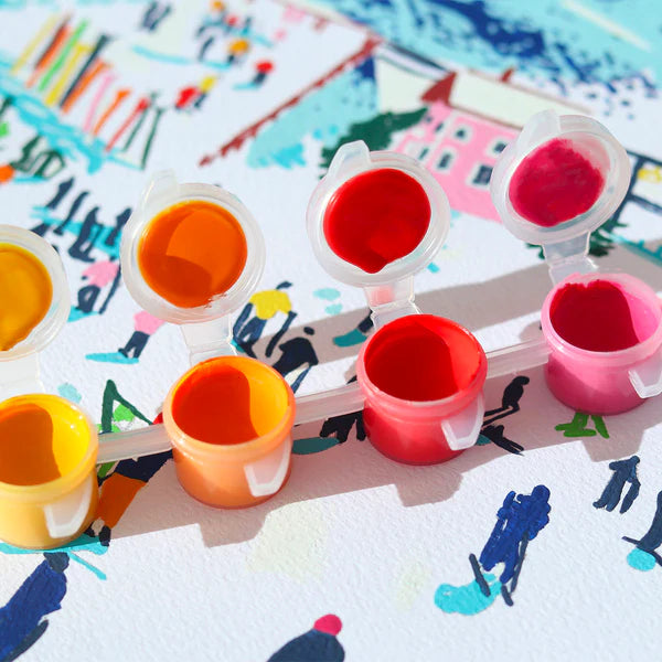 Malen nach Zahlen - "Winter Season"