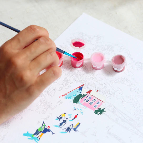 Malen nach Zahlen - "Winter Season"