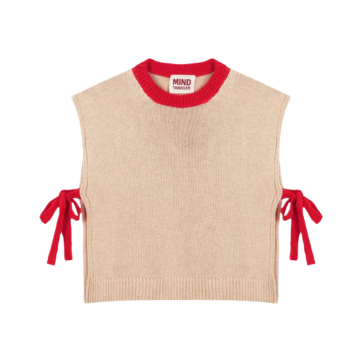 Julieta Weste - "Beige/Rot"