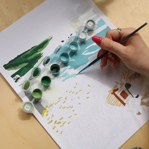 Malen nach Zahlen - "Picknick"