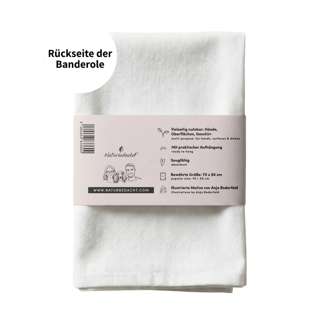 Geschirrtuch aus Bio-Baumwolle