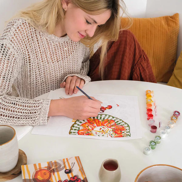 Malen nach Zahlen - "La Dolce Daydream"