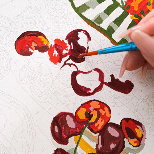 Malen nach Zahlen - "La Dolce Daydream"