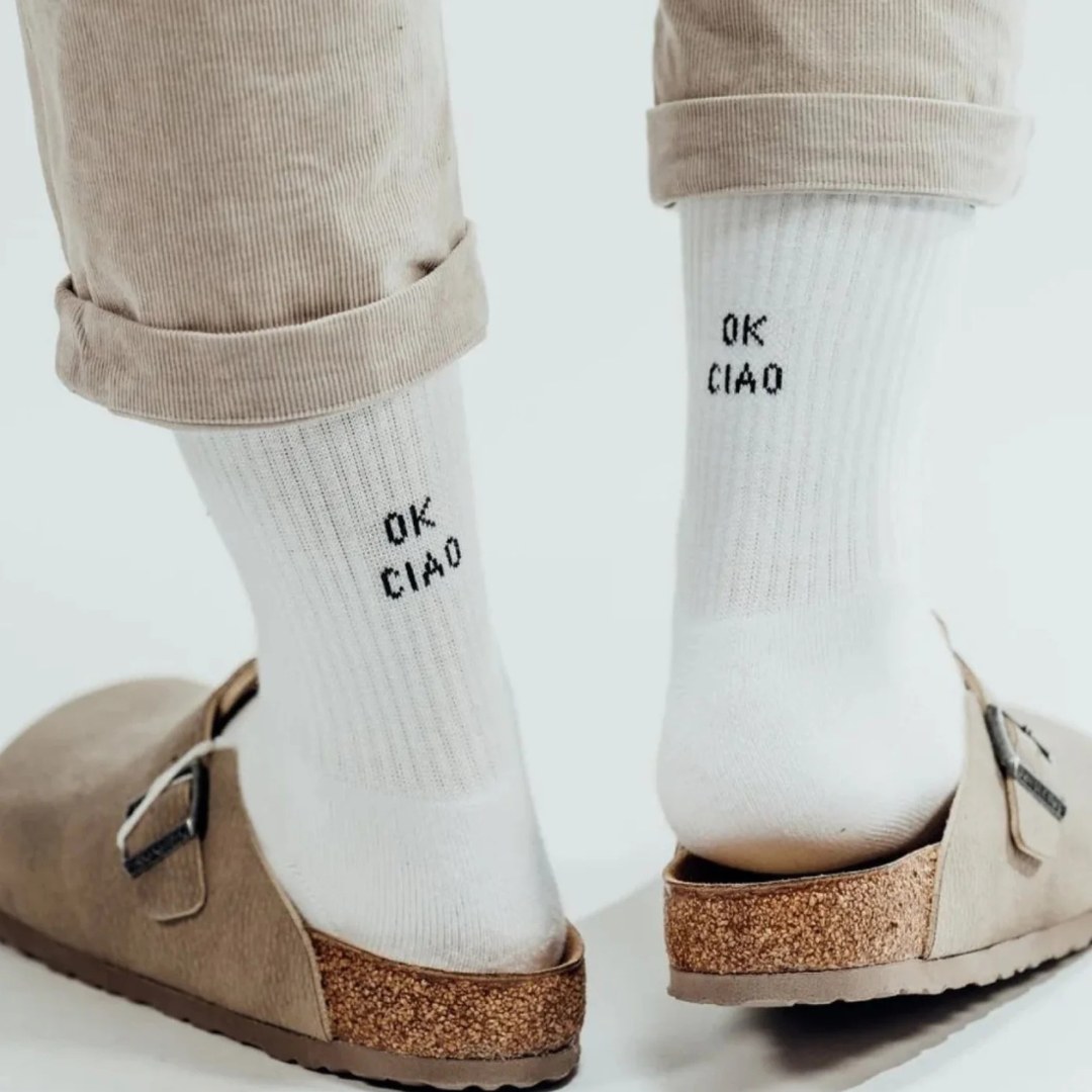Socken "Ok Ciao"