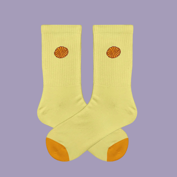 Socken "Franzbrötchen"