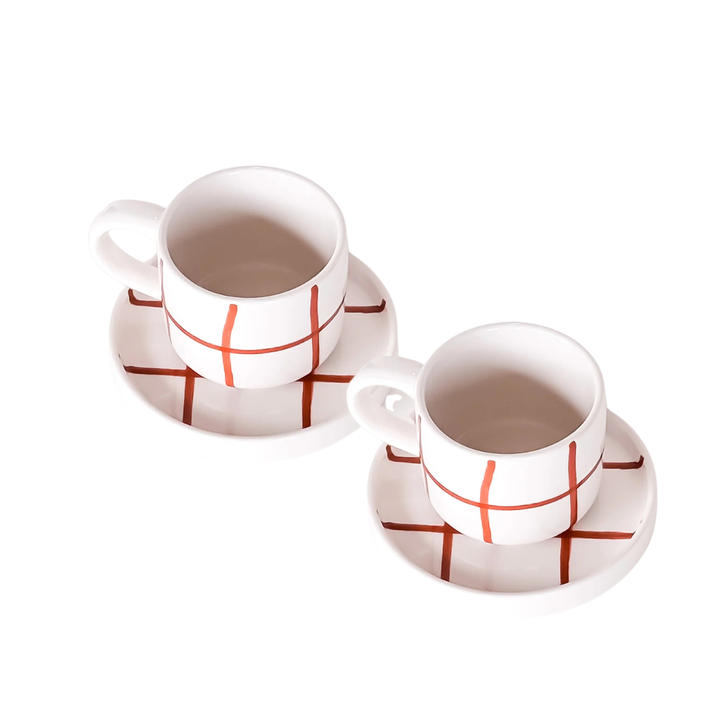 Espressotasse mit Untersetzer