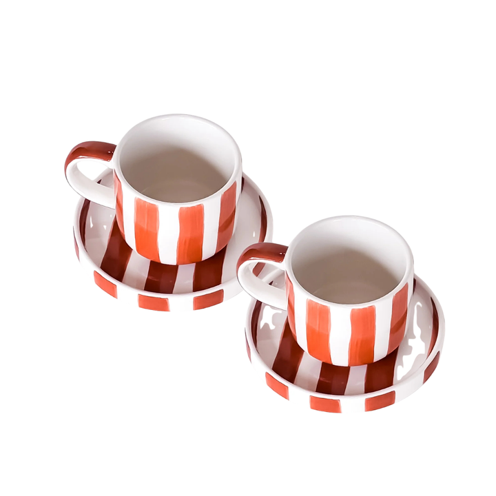 Espressotasse mit Untersetzer