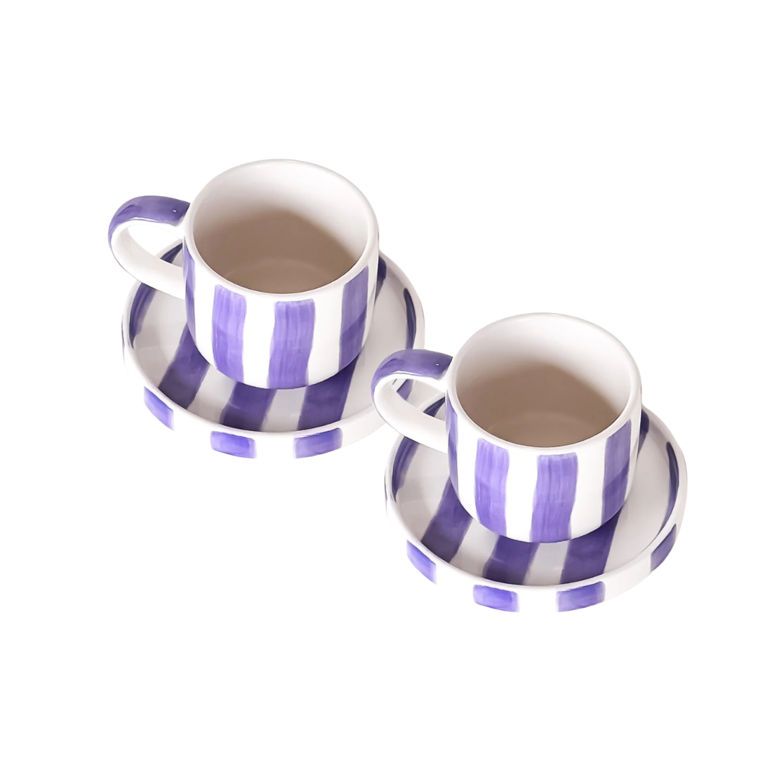 Espressotasse mit Untersetzer