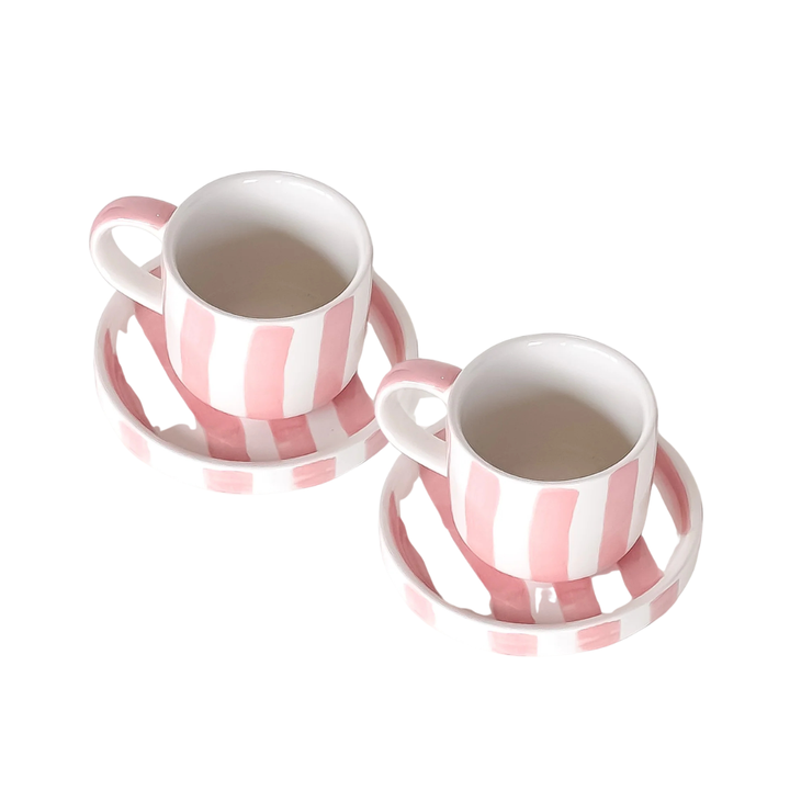 Espressotasse mit Untersetzer