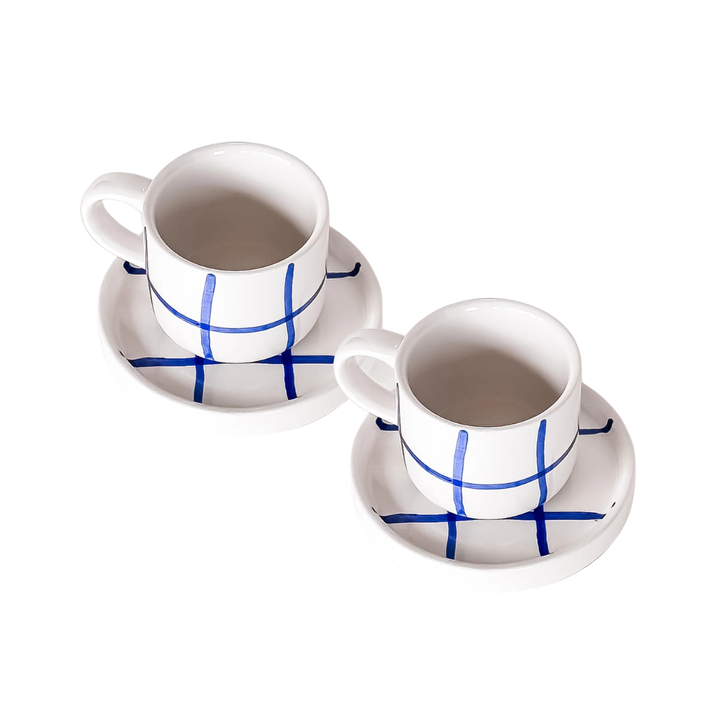 Espressotasse mit Untersetzer