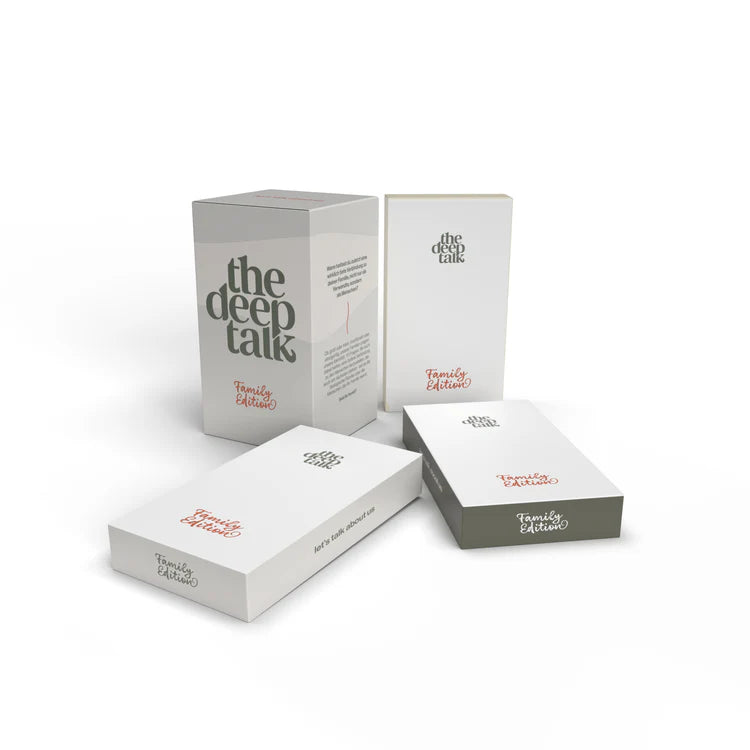 The Deep Talk - Family Edition Kartenspiel