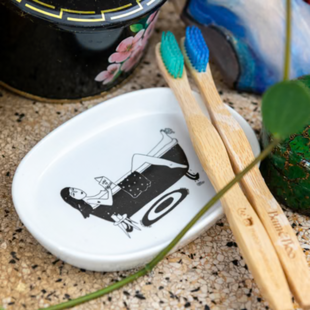 Seifenschale "relaxing bath"