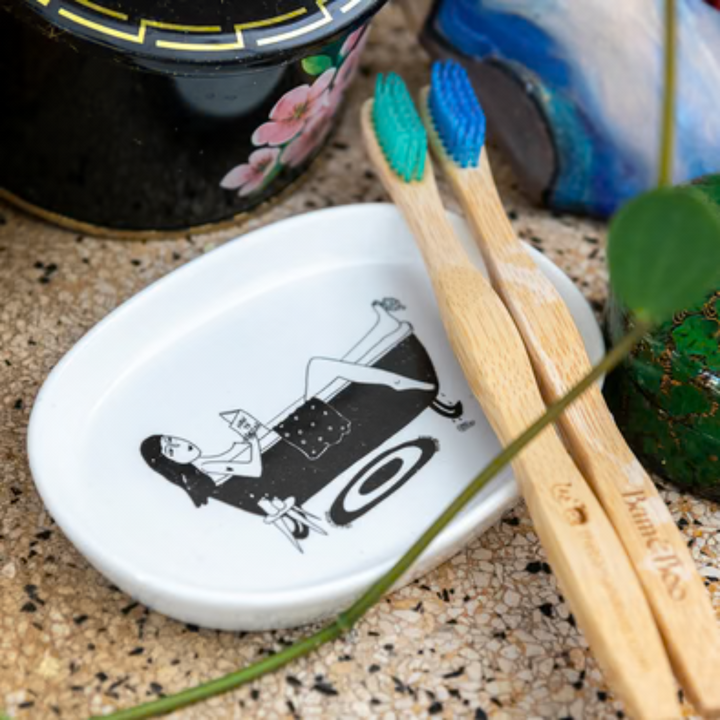 Seifenschale "relaxing bath"
