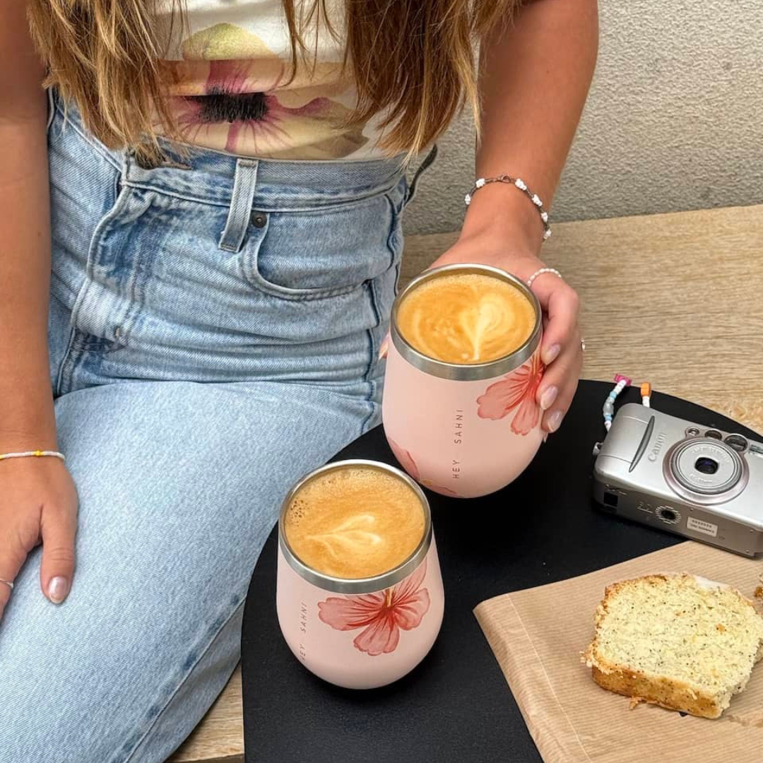 Wiederverwendbarer Kaffeebecher aus Edelstahl – 350 ml