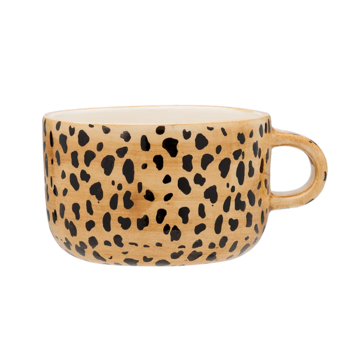 Keramiktasse "Leopard"