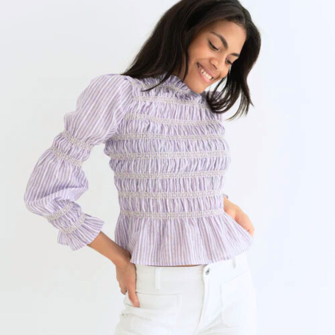 Bluse "Lavanda"