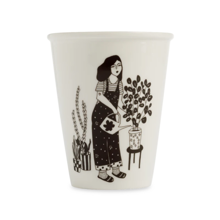 Tasse plant lady