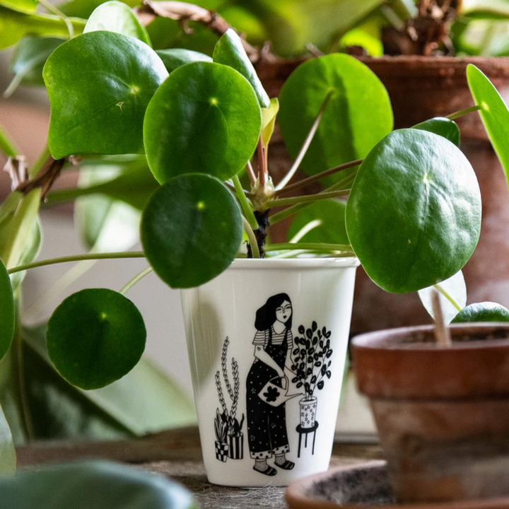 Tasse plant lady